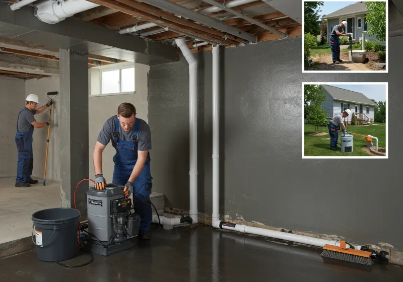 Basement Waterproofing and Flood Prevention process in Leith-Hatfield, PA